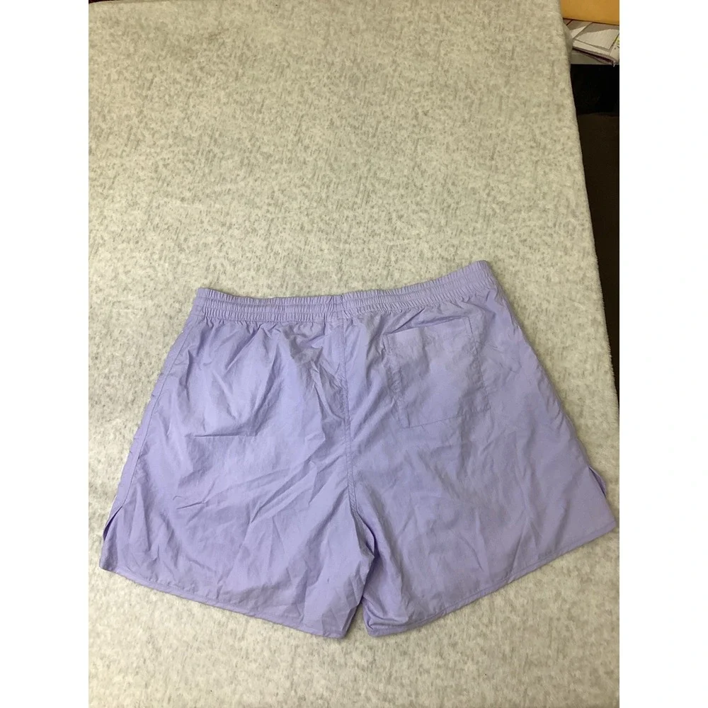 Adidas Originals Mens 2XL Purple 3-Stripe Trefoil Athletic Shorts Lavender NWOT